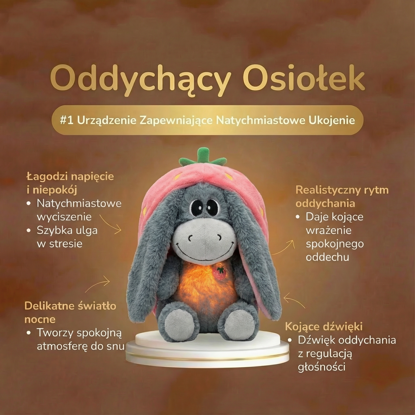 Tulimiś™ - Oddychający osiołek